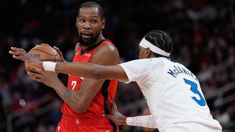 杜兰特39分申京25分14板救主，火箭110-105逆转森林狼